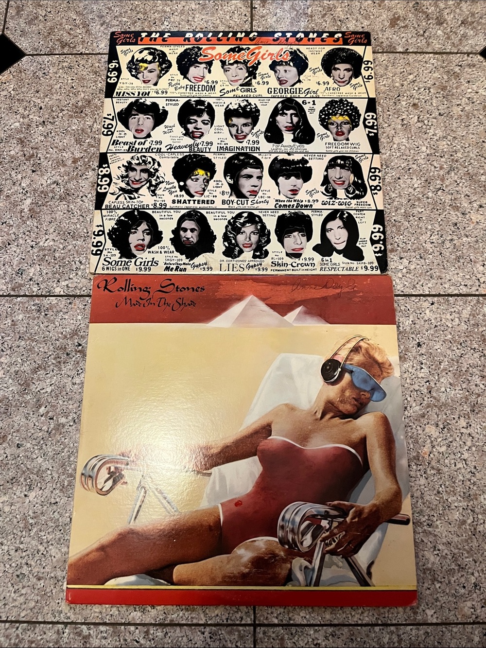2 Rolling Stones albums original 1970’s